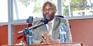 Senate Majority Chief Whip Irungu Kang’ata
