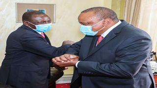 DP William Ruto, President Uhuru Kenyatta