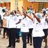 Nakuru Level Five Hospital health workers protest