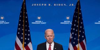 US President-elect Joe Biden