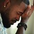 Upset stressed man 