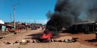 Malaba protests over curfew shooting