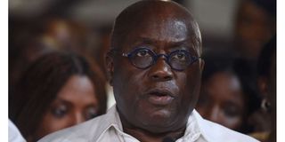 Ghana's Nana Akufo-Addo.