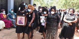 Matungu MP Justus Murunga's family