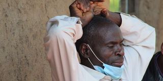 Dr Stephen Mogusu's father