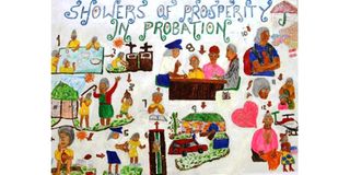 The winning painting