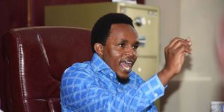 Education Chief Administrative Secretary Zack Kinuthia