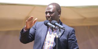 Deputy President William Ruto