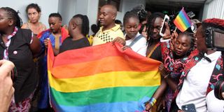LGBTI supporters