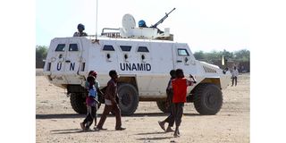 United Nations and African Union peacekeeping mission