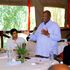 Narok Governor Samuel Tunai  addresses tourism industry players from Kenya and Tanzania on January 23, 2021.