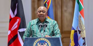 President Uhuru Kenyatta