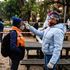 Covid checks at Pretoria school