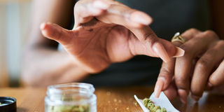 Marijuana joint