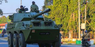 Myanmar coup