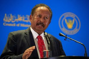 Sudan's PM Abdalla Hamdok 
