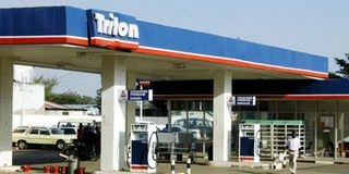 Triton filling station
