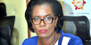 SRC Chairperson Lyn Mengich