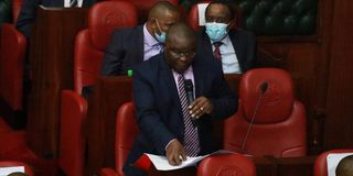 Joseph Komu at the Nairobi County Assembly