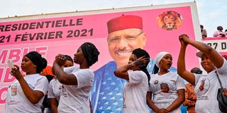 Niger's presidential candidate Mohamed Bazoum
