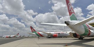 Kenya Airways aircraft