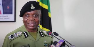 Tanzanian Inspector General Simon Sirro