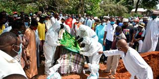 Kajembe burial