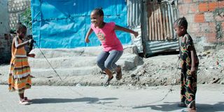 Children playing