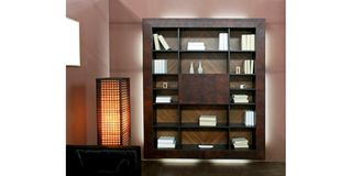 Wooden bookcase