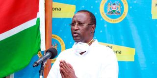 Isiolo Governor Mohammed Kuti