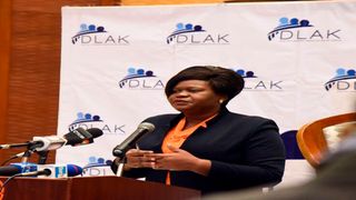 National Assembly Finance and Planning Committee chairperson Gladys Wanga during a past event.