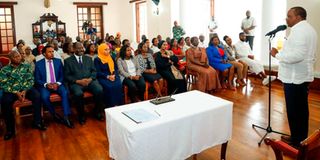 President Uhuru Kenyatta