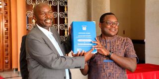 Kenneth Lusaka and Okong’o Omogeni