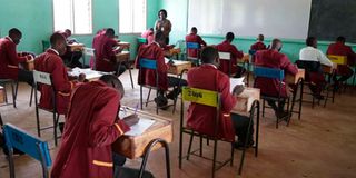 KCSE invigilator