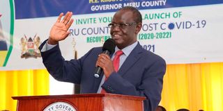 Governor Kiraitu Murungi