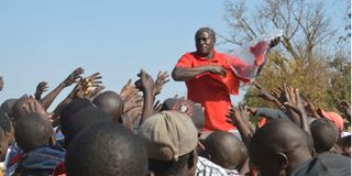Former Kibwezi MP Kalembe Ndile