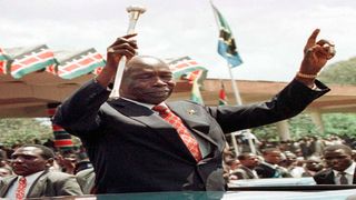 Former President Daniel arap Moi