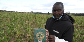 Farmer Philemon Chelogoi