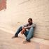 Depressed man