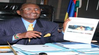 Billionaire businessman Chris Kirubi