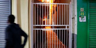 A closed Jumba lane