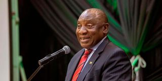 President Cyril Ramaphosa