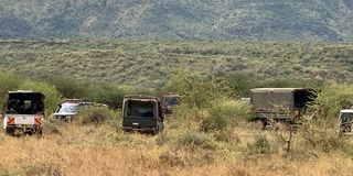 Kajiado KDF chopper crash