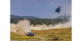Lorenzo Bartelli, navigated by Simone Scattolin, steers his Ford Fiesta
