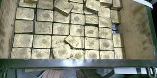 Fake gold bars