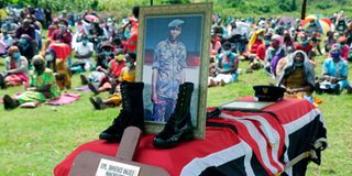 Boniface Mocheche kdf chopper crash dead