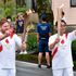 Olympic flame.