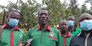 Knut Secretary-General Collins Oyuu