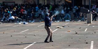 South Africa looting riots