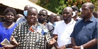 Interior Cabinet Secretary Fred Matiang'i